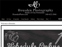Tablet Screenshot of housdenphoto.com